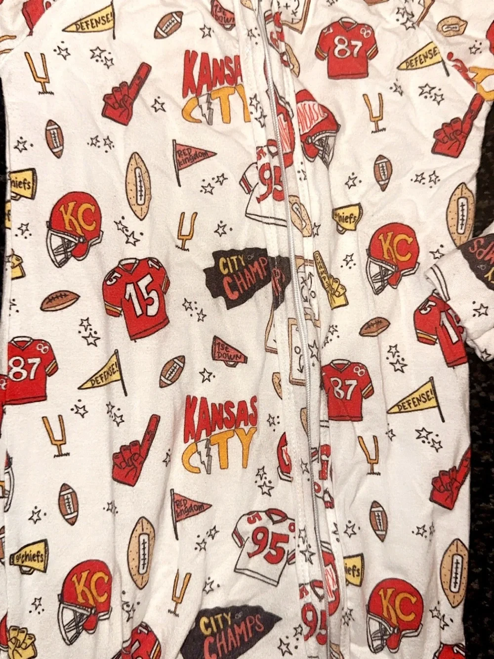 Bamboo Kansas City Chiefs sleeper